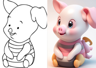 �߸����ͼת��Ϊ3D����Ч��ͼ